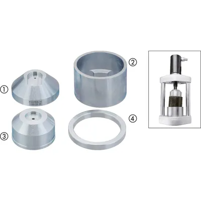 Produktbild von VIGOR® - Hinterachsbuchsen-Satz VW / AUDI / SEAT / ŠKODA V2886, 4-teilig