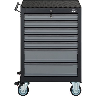 Produktbild von VIGOR® - Werkstattwagen und Satz „Black Edition“ V2379N Gesamtlänge 677mm, 164-