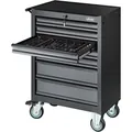 VIGOR Werkstattwagen mit Satz „Black Edition II“ V2712N Gesamtlänge 677mm, 228-teilig Produktbild img4 S