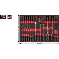 Produktbild von VIGOR® - Weichschaum-Einlage, leer V4231