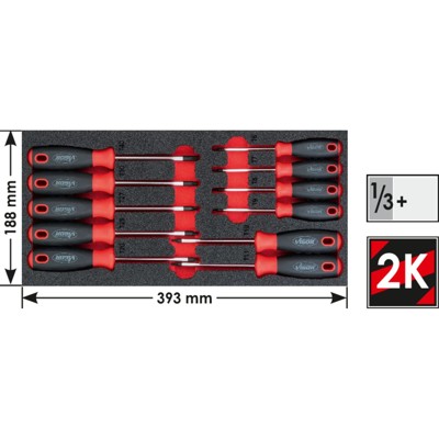 Produktbild von VIGOR® - Schraubendreher-Satz für TORX® V49911, 11-teilig