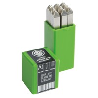 Produktbild von KUKKO® - Schlagzahlensatz 9-teilig, extra schwere Qualität SH 3mm vernickelt