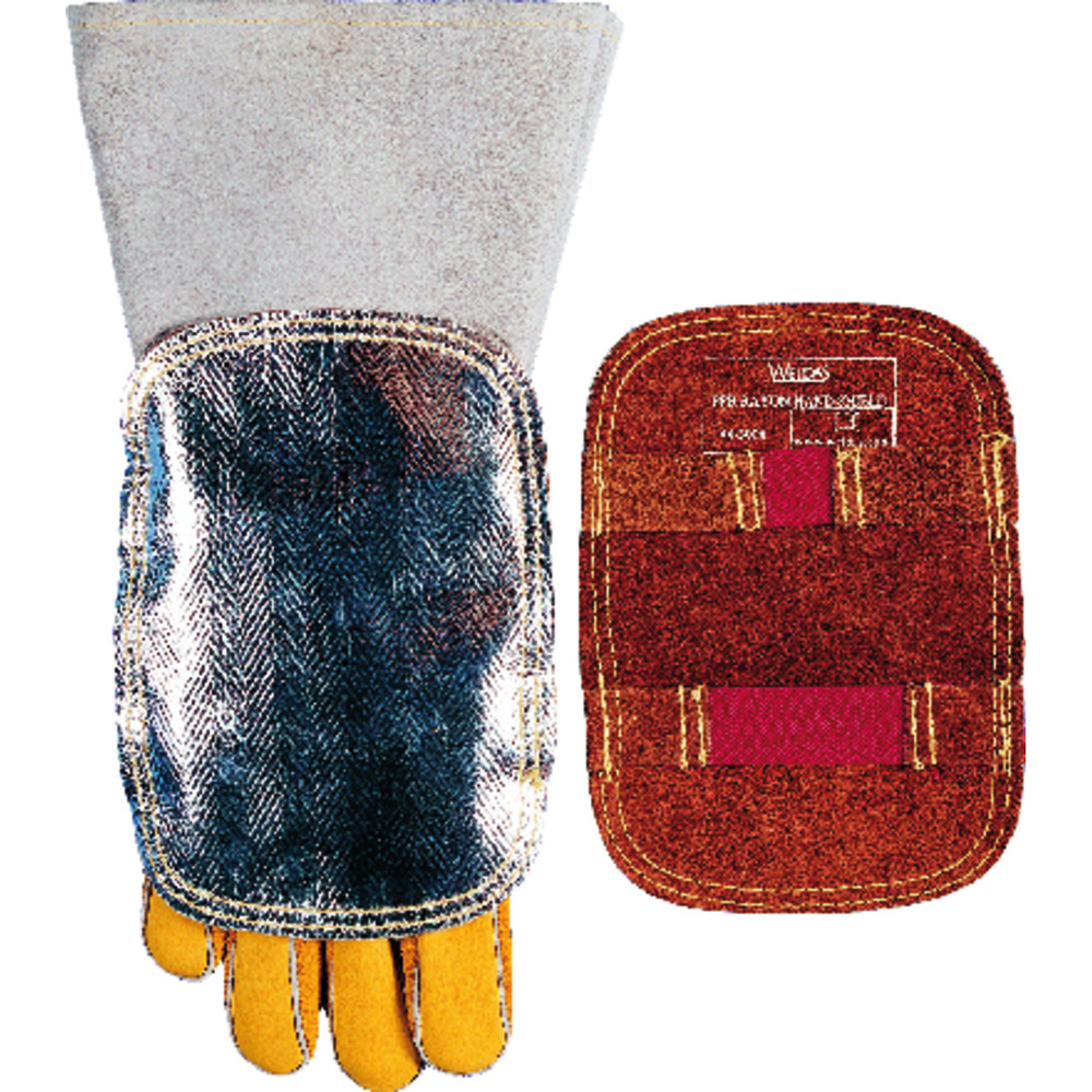 WELDAS® Schweißer-Handschutz aluminisiert Produktbild img1 L