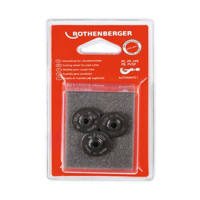 Produktbild von ROTHENBERGER - Schneidrad für Kunststoff 2.5/8" 3 Stück