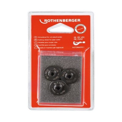 Produktbild von ROTHENBERGER - Schneidrad für Kunststoff 2.5/8" 3 Stück