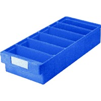 Produktbild von LA-KA-PE - Kleinteile-Box PP 500 x 186 x 83mm blau