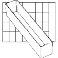 Produktbild von raaco - A9-2 Facheinsatz transparent H 47 x B 39 x T 109mm