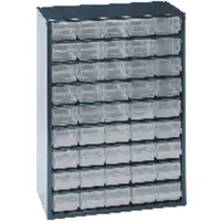 raaco Schubladen-Magazin mit 45 Laden Typ 150-00 blau Produktbild
