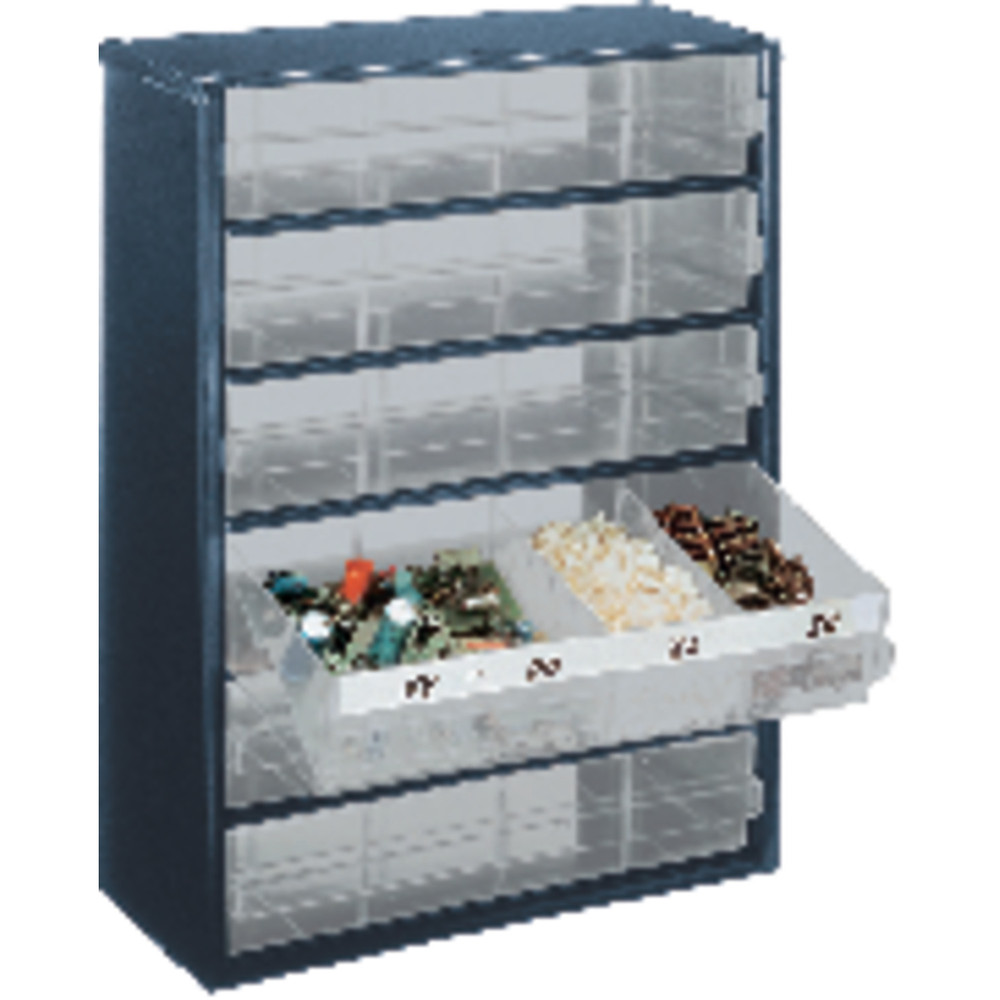 raaco Schubladen-Magazin mit 6 Laden Typ 150-03 blau Produktbild img1 L