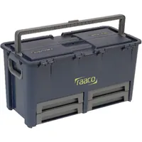 raaco Werkzeugkoffer Compact 62 blau Produktbild