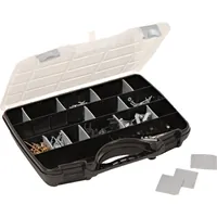 Produktbild von raaco - Allzweckkoffer 47 schwarz-silber 460x350x81