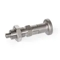 Produktbild von Ganter Norm® - Edelstahl-Rastbolzen, Werkstoff Nr. 1.4401 (A4), mit Rastsperre 