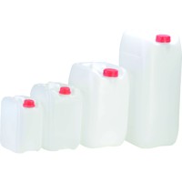 Produktbild von hünersdorff - Industrie-Kanister HDPE 5l ohne Skala 145 x 195 x 252mm stapelbar