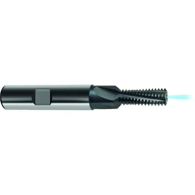 Produktbild von GÜHRING® - Gewindefräser 3546 Werksnorm 2xD TMC SP VHM TiCN RH IK M10 x 1,25