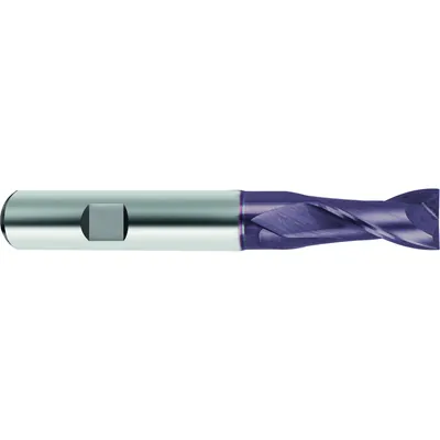 Produktbild von GÜHRING® - Langlochfräser 19989 Werksnorm N VHM FIRE RH 8mm