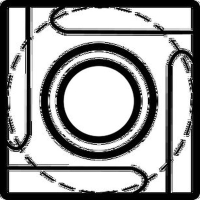 Produktbild von GÜHRING® - Wendeschneidplatte 6303 SCHX120402FR-226 DIN ISO 6987 VHM blank