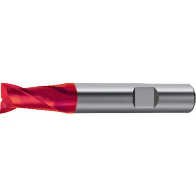 Produktbild von GÜHRING® - Schaftfräser kurz DIN 6527 VHM TiAlN Z2 Schaft HB ø16mm