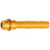 Produktbild von RIEGLER - Schlauchtülle Kugelnippel Messing, ohne Überwurfmutter G3/8" LW6 Läng