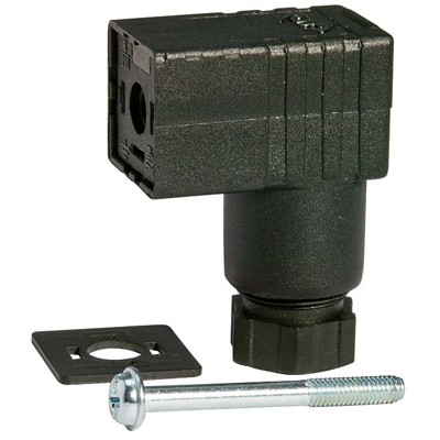 Produktbild von RIEGLER® - Gerätestecker für Mini-Magnetventile 15mm, PG 9 Form C