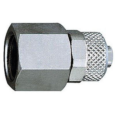 Produktbild von RIEGLER® - Gerade Aufschraubverschraubung, G 3/8" I, für Schlauch 8/6