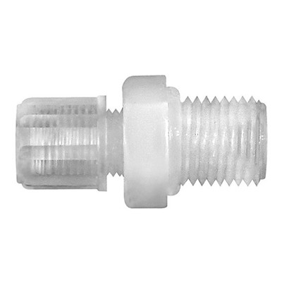 Produktbild von RIEGLER® - Gerade Einschraubverschraubung G 3/8" A, für Schlauch 8/10mm, PFA