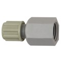 Produktbild von RIEGLER® - Gerade Aufschraubverschraubung G 1/8" I, für Schlauch 8/10mm, PA