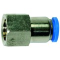 Produktbild von RIEGLER® - Gerade Steckverschraubung »Blaue Serie«, G 1/8" innen, Ø 10mm