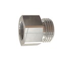 Produktbild von RIEGLER® - Reduziernippel lang, G 2" A, G 1.1/4" I, SW 70, Messing vernickelt