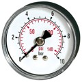 Produktbild von RIEGLER® - Standardmanometer »pressure line« G 1/4" hinten, 0-6,0 bar/85 psi, Ø