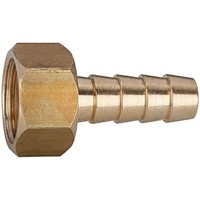 Produktbild von RIEGLER® - Aufschraubtülle gerade Messing G1/8" LW9 Länge 34mm Gewindelänge 11m