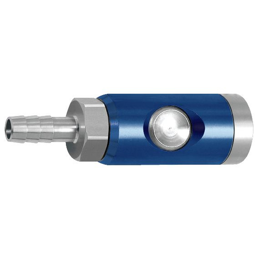 RIEGLER Druckknopf-Sicherheitskupplung NW 7,4, drehbar, Alu, Tülle LW 9 Produktbild img2 L