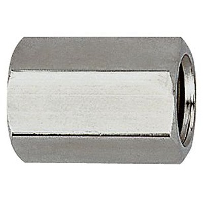 Produktbild von RIEGLER® - Muffe mit Außensechskant, G 3/8", SW 22, Edelstahl 1.4571