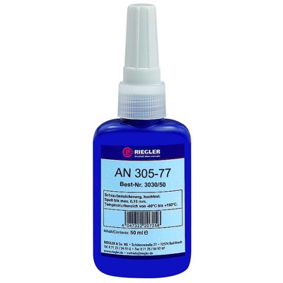 Produktbild von RIEGLER® - Lock AN 305-77, anaerober Klebstoff, mittelfest, 50 ml