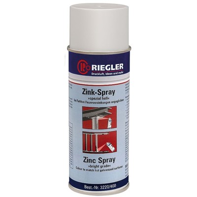 Produktbild von RIEGLER® - Zink-Spray, Temperatur max. 300 °C, 400 ml