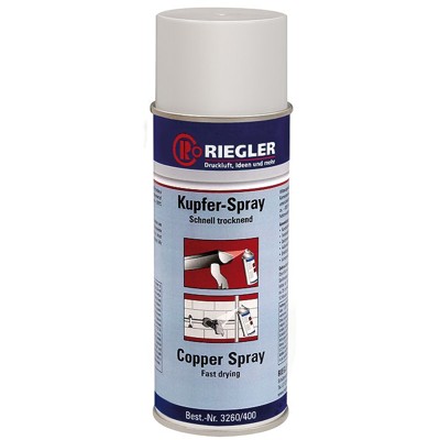 Produktbild von RIEGLER® - Kupfer-Spray, Temperatur max. 300 °C, 400 ml