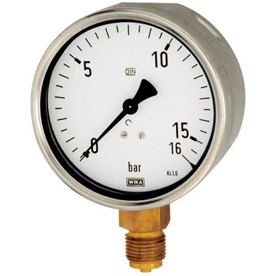 Produktbild von RIEGLER® - Manometer, Robustausführung, G 1/2" unten, 0-250,0 bar, Ø 100