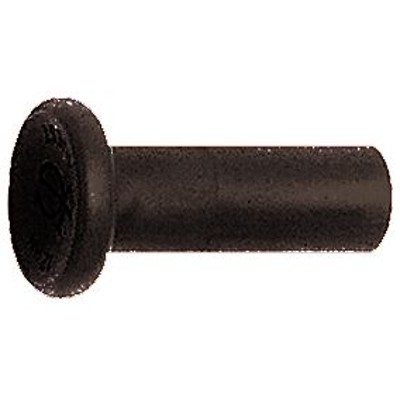 Produktbild von RIEGLER® - Verschlussstopfen POM, Stutzen 28mm, Farbe schwarz