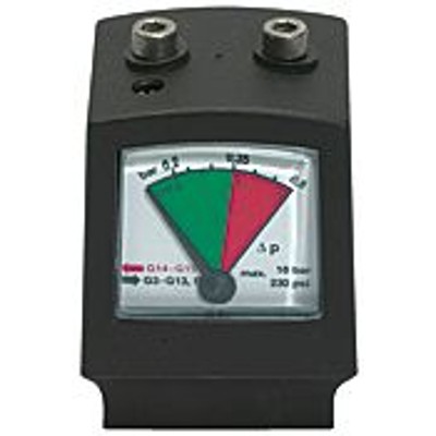 Produktbild von RIEGLER® - Differenzdruckmanometer, eckig, für »FUTURA« und »multifix«