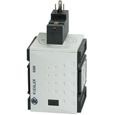 Produktbild von RIEGLER - 3/2-Wegeventil »FUTURA«, elektrisch betätigt, 24 V DC, BG 1, G 3/8"