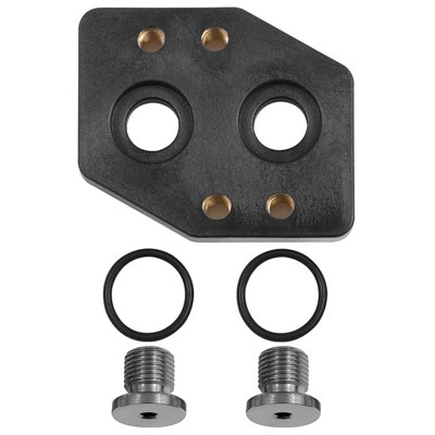 Produktbild von RIEGLER® - NAMUR-Adapterplatte für Schrägsitzventile G 1/2"- G 2"