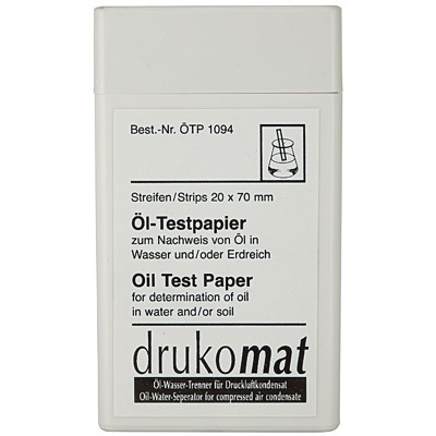 Produktbild von RIEGLER® - Öl-Testpapier (50 Streifen), für Öl-Wasser-Trenner »drukosep«