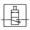 Produktbild von RIEGLER® - Hand-Schiebeventil, G 1/4" A, SW 17, PN max. 10 bar