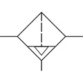 Produktbild von RIEGLER® - Vorfilter ohne Differenzdruckmanometer, 3 µm, G 1"