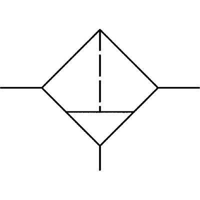 Produktbild von RIEGLER® - Filter »Standard«, PC-Behälter, Schutzkorb, 40 µm, BG 4, G 1.1/2"