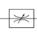 Produktbild von RIEGLER - Drosselventil, Schlitzschraube, beidseitige Drosselung (B), G 1/4" I,