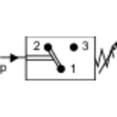 Produktbild von RIEGLER® - Druckschalter elektrischer Anschluss Gerätestecker Form A, G 1/4", 1