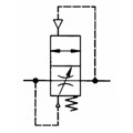 Produktbild von RIEGLER® - Anfahrventil »multifix-mini«, BG 0, G 1/4", PE 2,5 - 16 bar