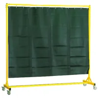 KLW Schweißtrennwand 1021 2000 x 2000 x 600mm, fahrbar Produktbild