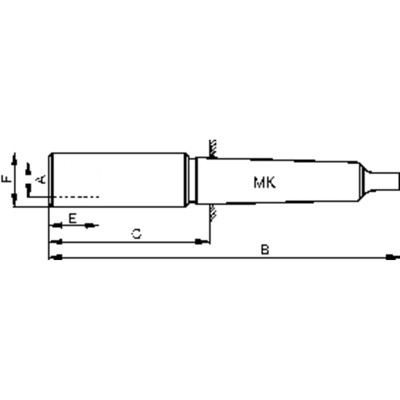 Produktbild von GfS - Kombi-Zapfensenker-Halter Größe 1 MK2