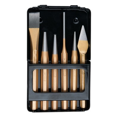 Produktbild von KSTOOLS® - Kombi-Werkzeugsatz, 6-teilig in Blechklappkassette